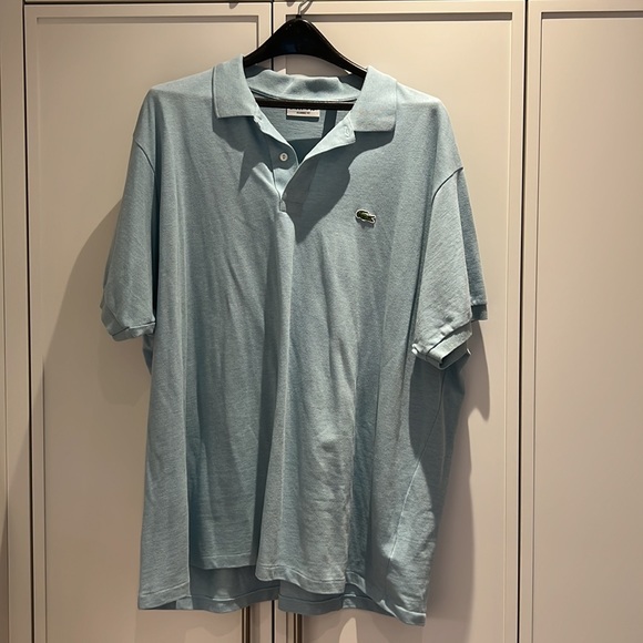 Lacoste classic fit US 4XL fr9 polo, light blue (muted aqua? Nice colour) - Picture 7 of 8